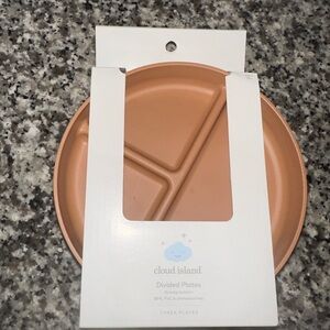 Cloud Island Tan Circular Dish